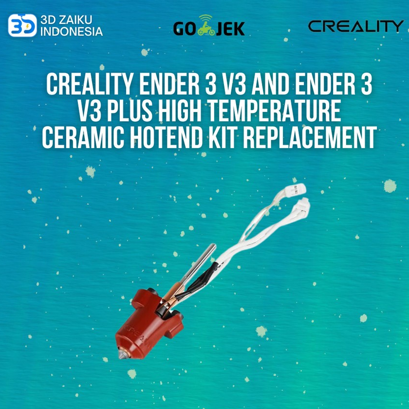 Creality Ender 3 V3 และ Ender 3 V3 Plus อุณหภูมิสูงเซรามิค Hotend Kit เปลี่ยน