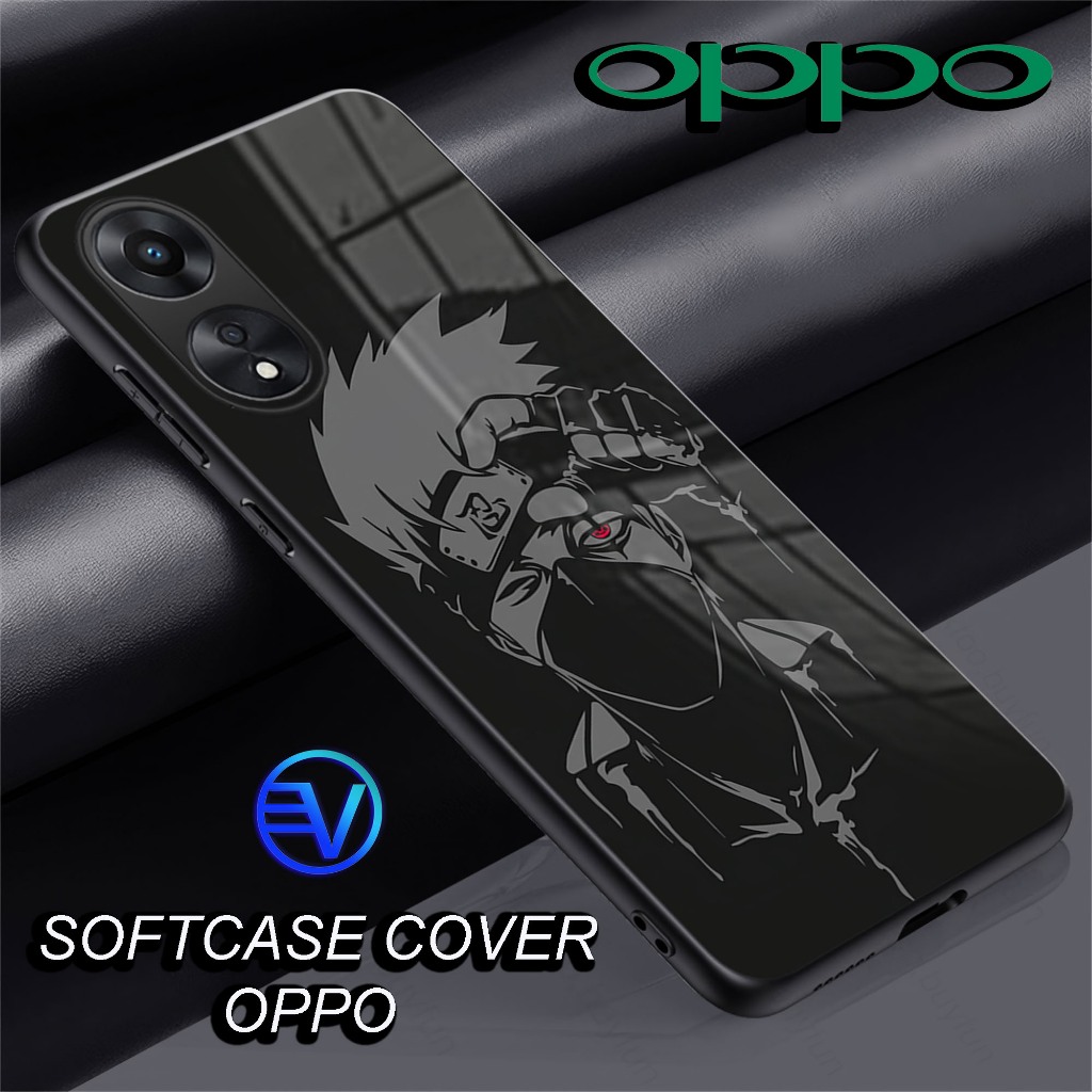 [ GT23 KAKASHI ] Softcase Glossy Oppo (A3X)(A3PRO 5G)(A60)(A16)(A17)(A17K)(A18)(A38 4G)(A58 4G )(A59
