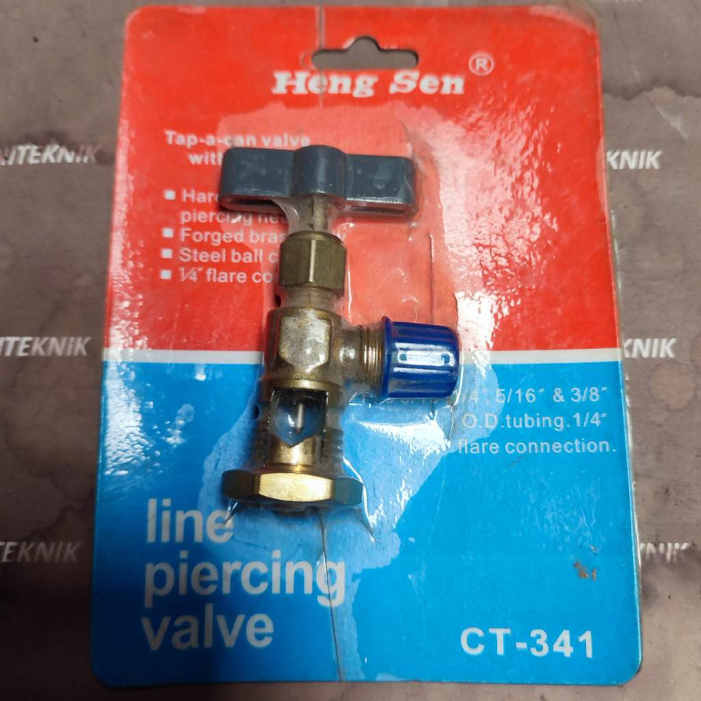 Can TAPE LINE PIERCING VALVE 1/4" STICK FAUCET CT-341