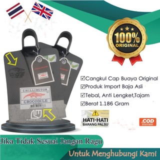 Alat Pertanian Pacul Cangkul Baja Cap Buaya Asli Original Thailand Anti Lengket