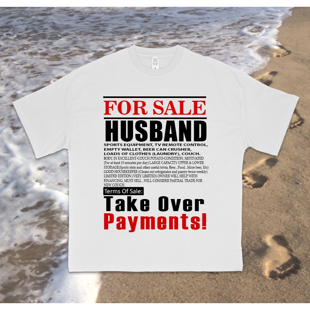 สําหรับเสื้อยืด HUSBAND - SECRETBOYS