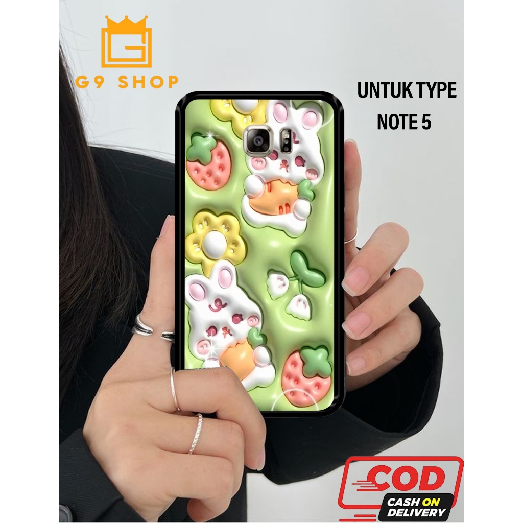 [gnine_case]case Samsung note 5-case Glossy-Protective )case(การ์ตูน)softcase hp-case hp-casing hp-s