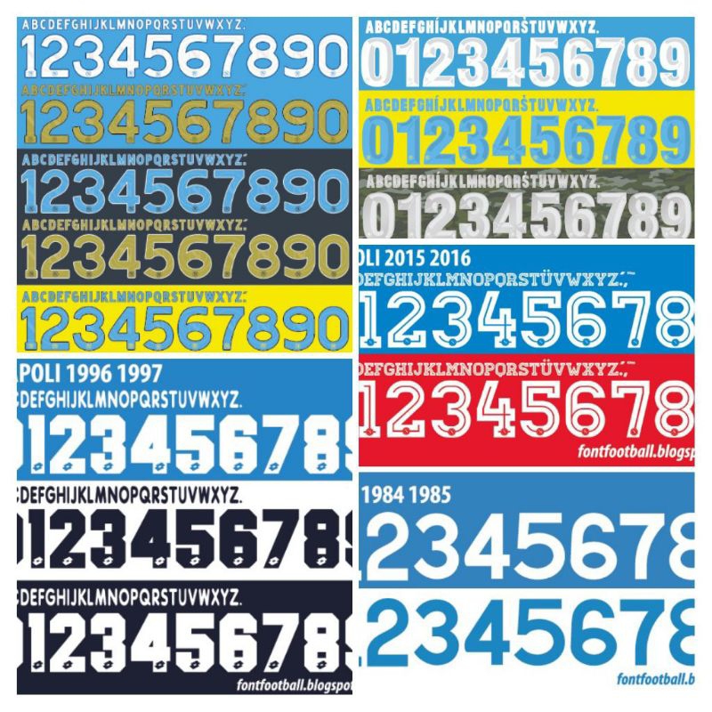 NAMESET SC NAPOLI***
