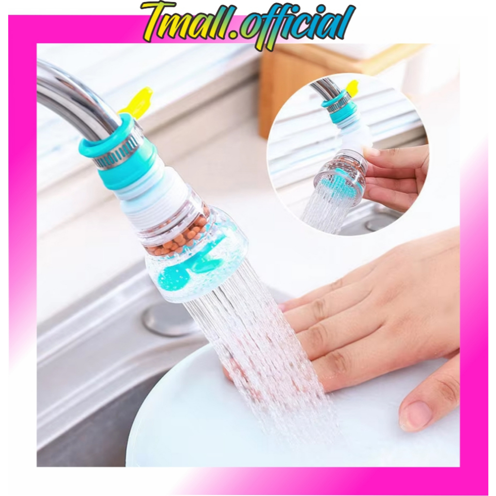 TMALL FLEXIBLE Faucet Connection Anti-Splash Shower Water Filter Faucet Filter R772
