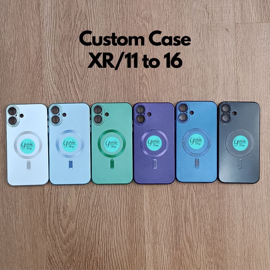 Silicone Custom Soft Case MAGNETIC RING LIGHT Mani XR/11 to Series 16 (2 กล้อง)