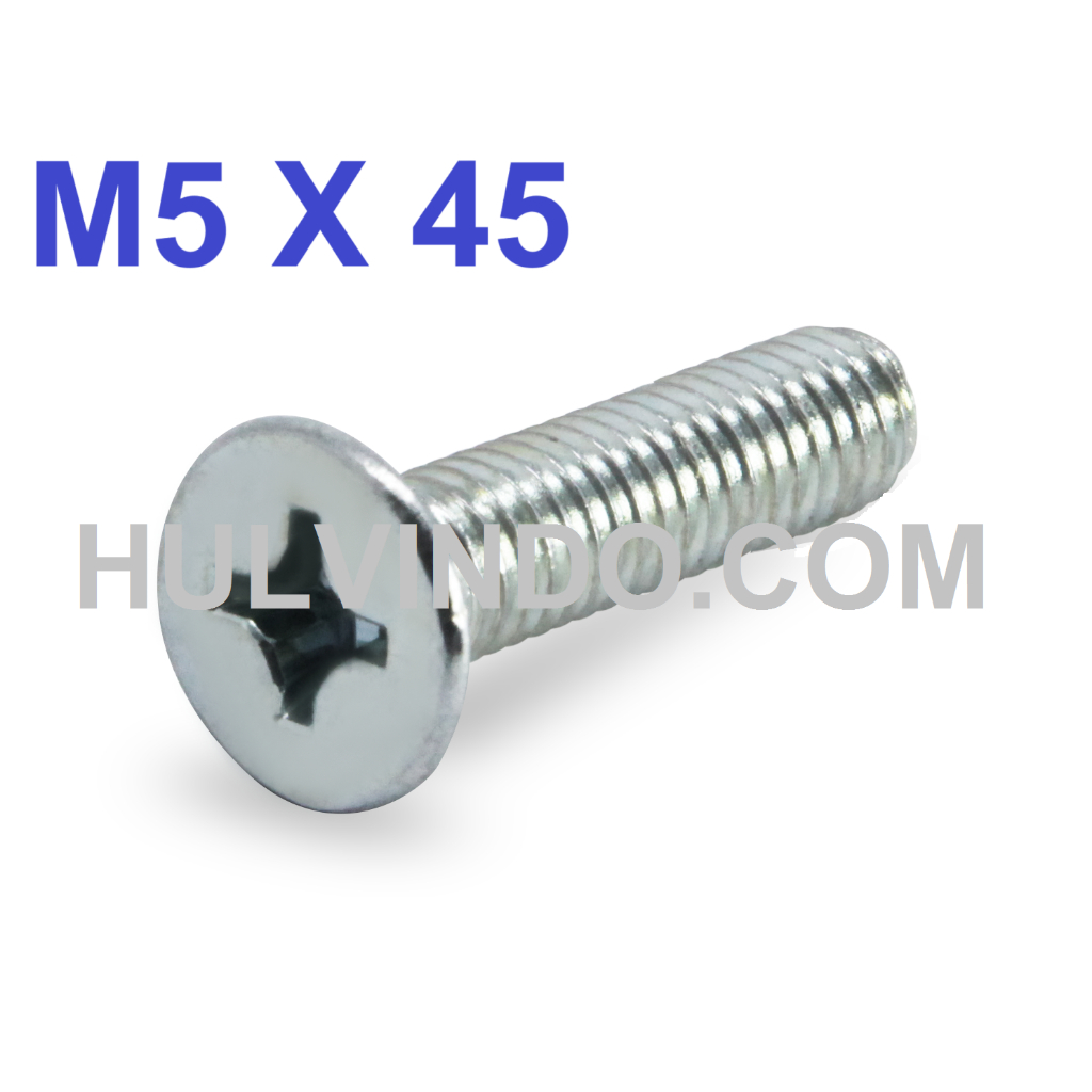 JF FLAT HEAD BOLT M5 X 45