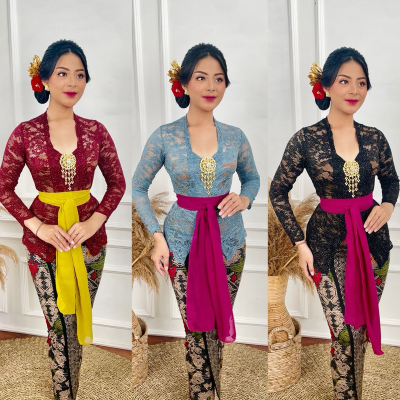 ชุดสูท Sofia Giter Strait Kebaya หรูหราล่าสุด