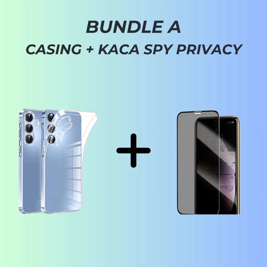 LAYAR [CLEAR CASE + ANTI-SCRATCH SPY XIAOMI REDMI NOTE 10 / NOTE 10 PRO / NOTE 11 / NOTE 11 PRO / NO
