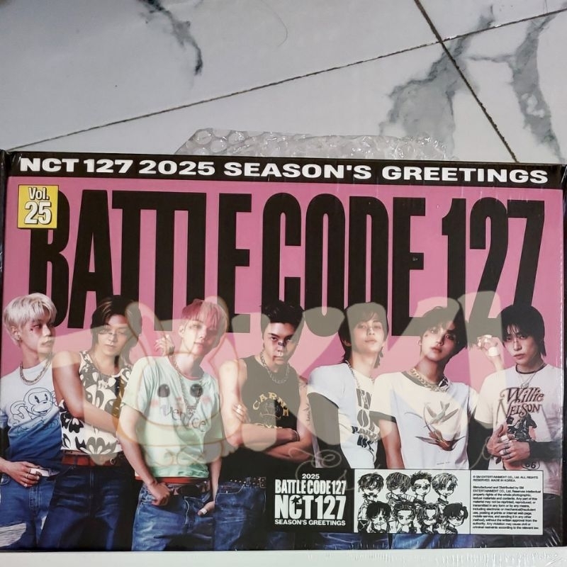 SEASON GREETING 2025 NCT 127 SNACKS [READ DESCRIPTION]