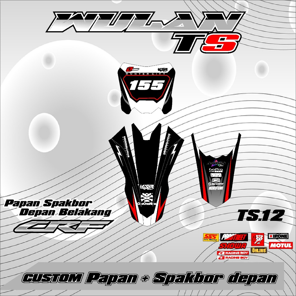 ใหม่ล่าสุดกระดานวิทยาศาสตร์หน้าบังโคลน RMZ 450 KX KLX 150 KLX BF KLX GORDON DTRACKER KX YZ KTM VIAR 