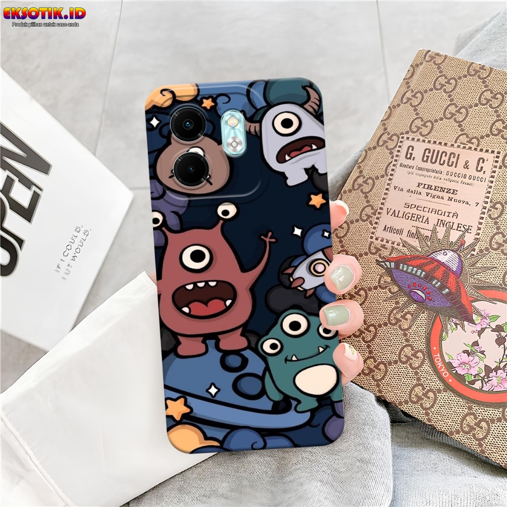 เคส Infinix Hot 50i - เคส Infinix Hot 50i - เคสแฟชั่น - Infinix Hot 50i Silicone - Cool and Cute Mot