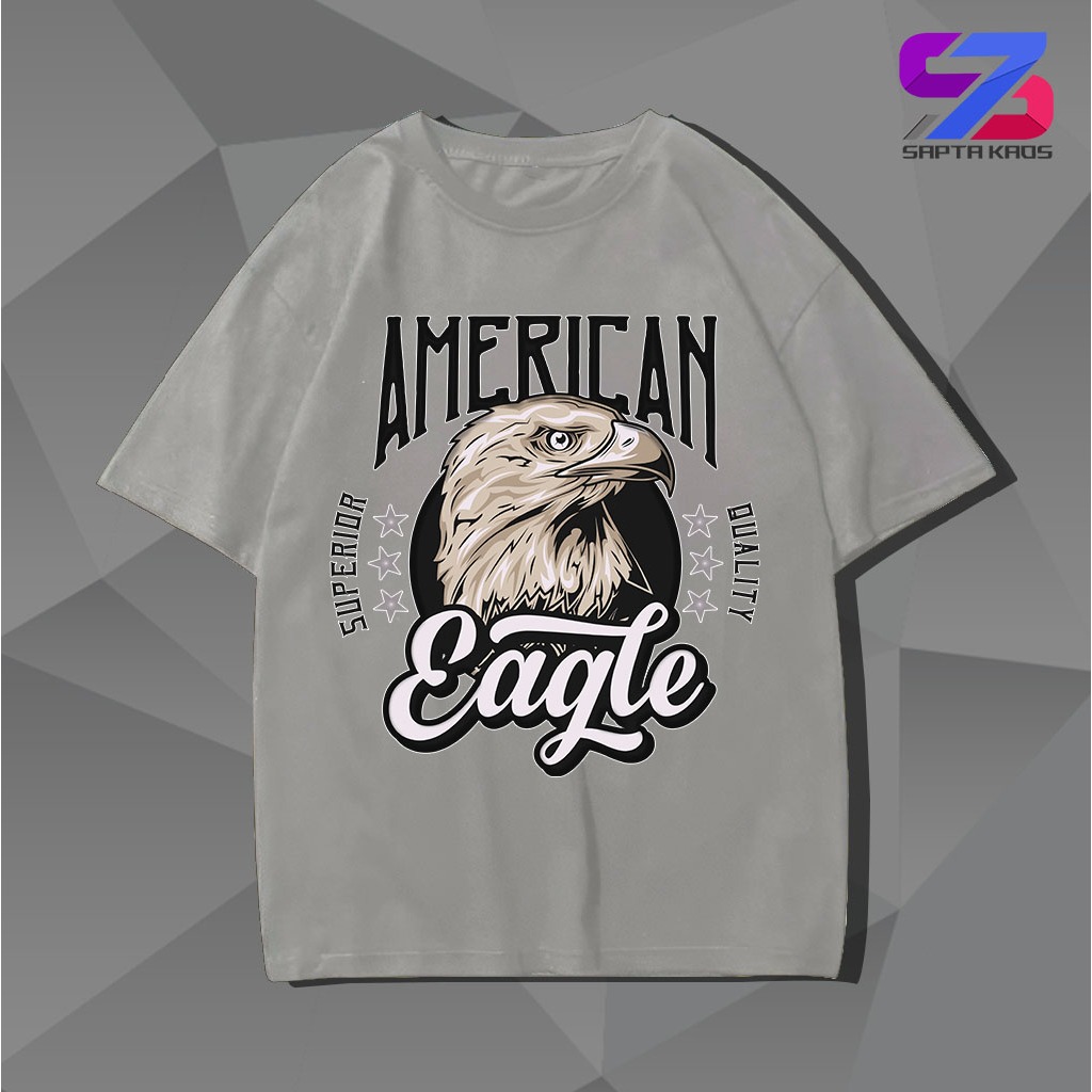 SPT255 AMERICAN EAGLE DISTRO เสื้อยืด AMERICAN EAGLE DISTRO - SUITABLE สําหรับผู้ชายและผู้หญิง