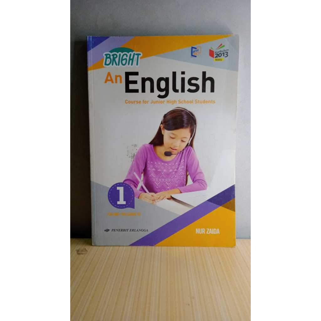 (SECOND) BRIGHT JL.1 - COURSE ENGLISH FOR JUNIOR HIGH SCHOOL/K13N - RALANGGA