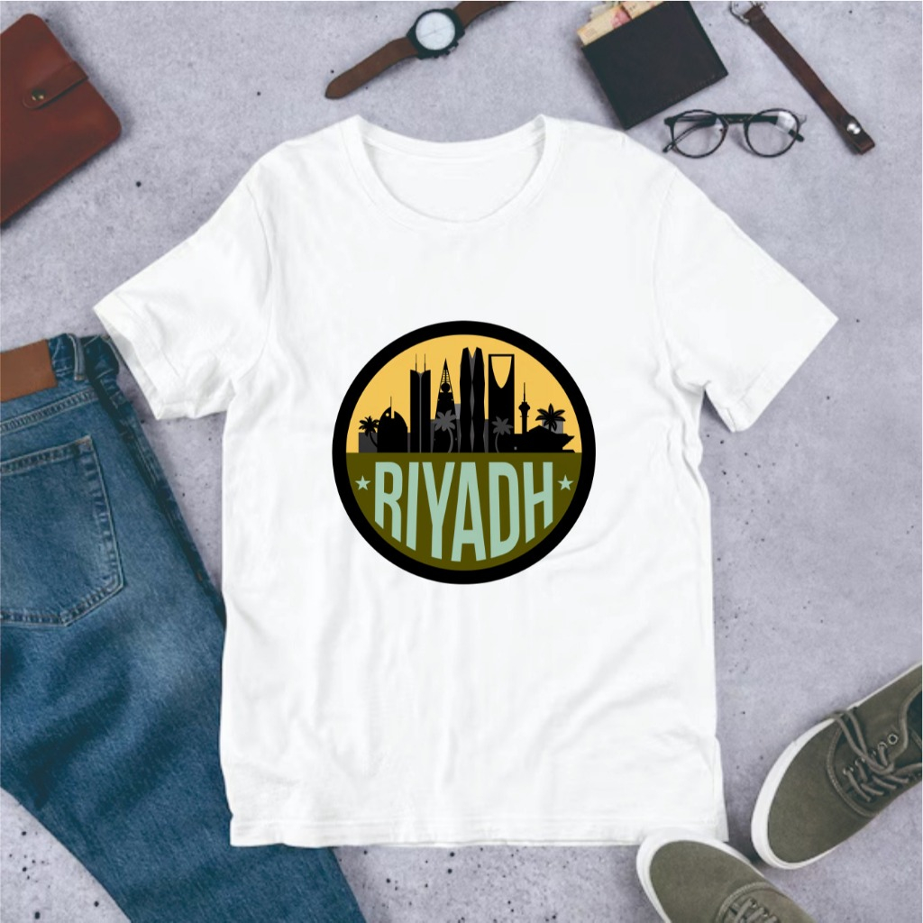 เสื้อยืดที่ระลึกอาหรับ Riyadh - เสื้อผ้าของที่ระลึกอาหรับ Riyadh หลายรุ่น 1