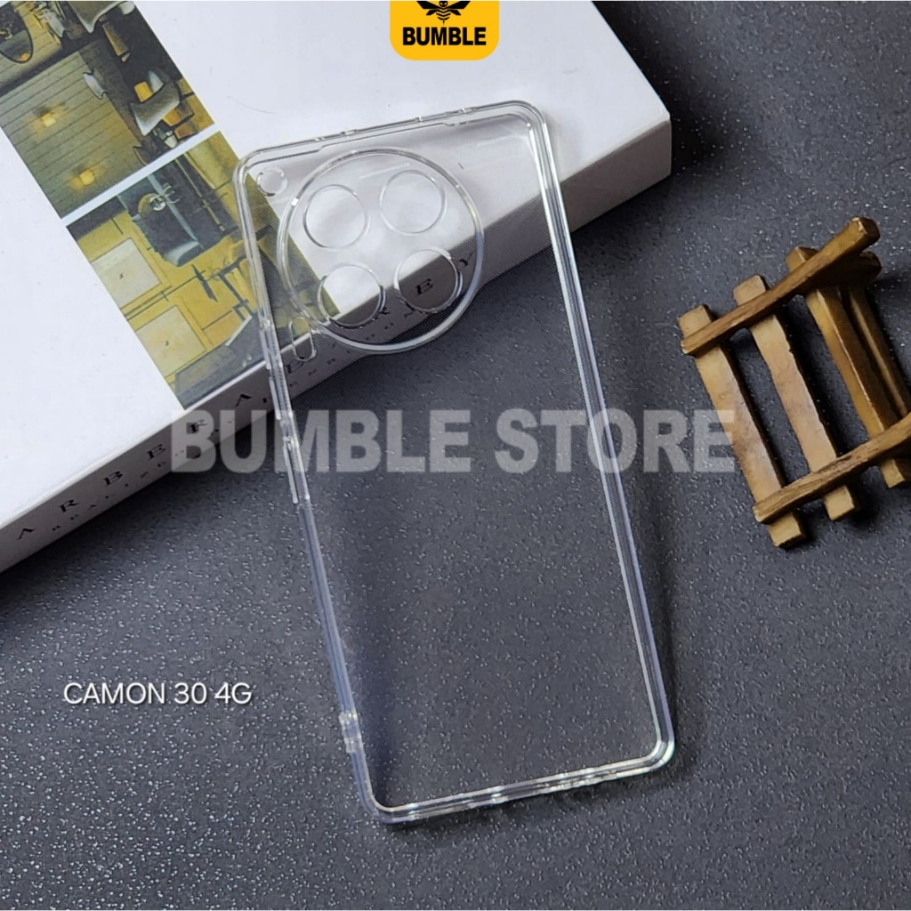 Bumble - Tecno Camon 30 4G Case Tecno Camon 30 Pro 4G Softcase Clear Case Bening 2.0mm Case Tecno Ca