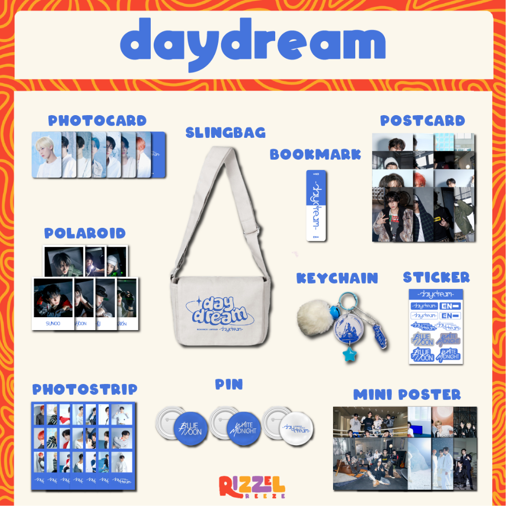 Fankit ENHYPEN DAY DREAM UNOFFICIAL/FANKIT KPOP ENHYPEN/FANKIT ENHYPEN