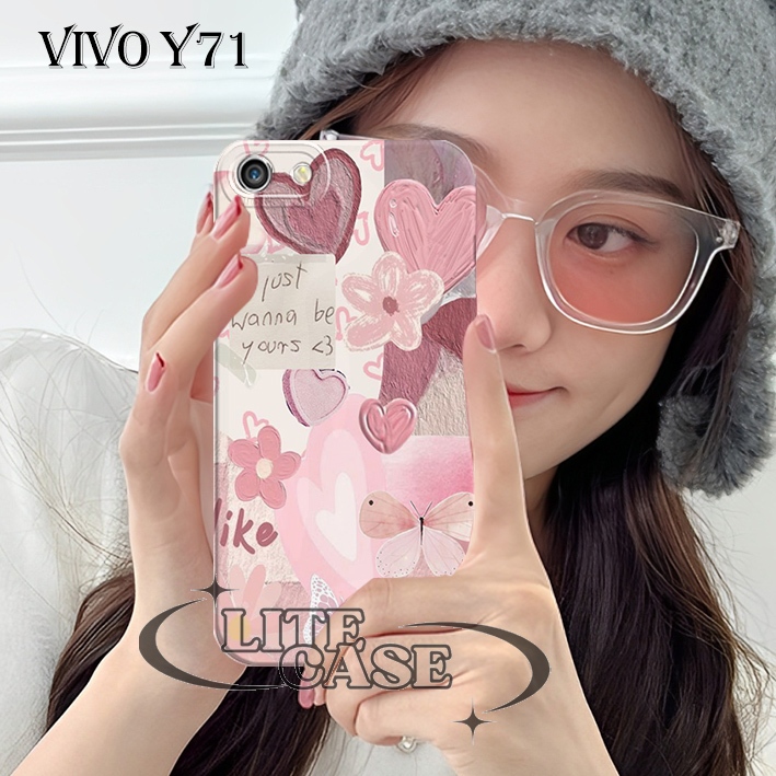 [LC014] ซิลิโคนสําหรับ Vivo Y71 / Y71i / Y81 / Y83 / Y91C / Y1S / Y16 / Y19 / Y83 Finger / Y53 Old /