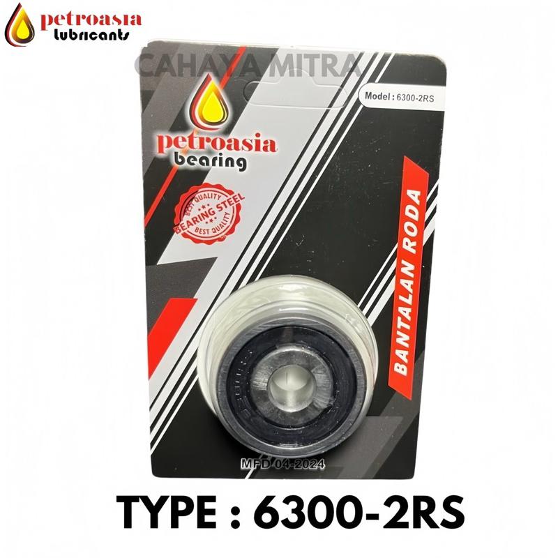 แบริ่ง PETROASIA 6300-2RS 63002RS 6300-2RS ORIGINAL // BEARING 62002RS PETROASIA