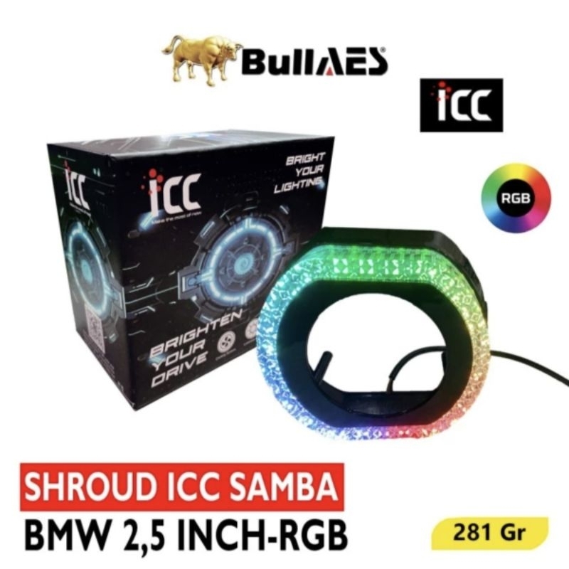 5D MATRIX RGB SHROUD 2.5 นิ้วและ 3 นิ้ว SUPERBRIGHT / LAZY RGB Matrix Bild Shroud