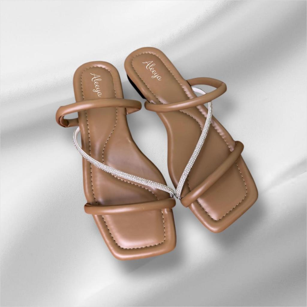 ผู้หญิงใหม่ KENDAL รองเท้าแตะลําลองผู้หญิงรองเท้าแตะสายรัดผู้หญิงรองเท้าแตะผู้หญิงรองเท้าแตะแบนสาวให