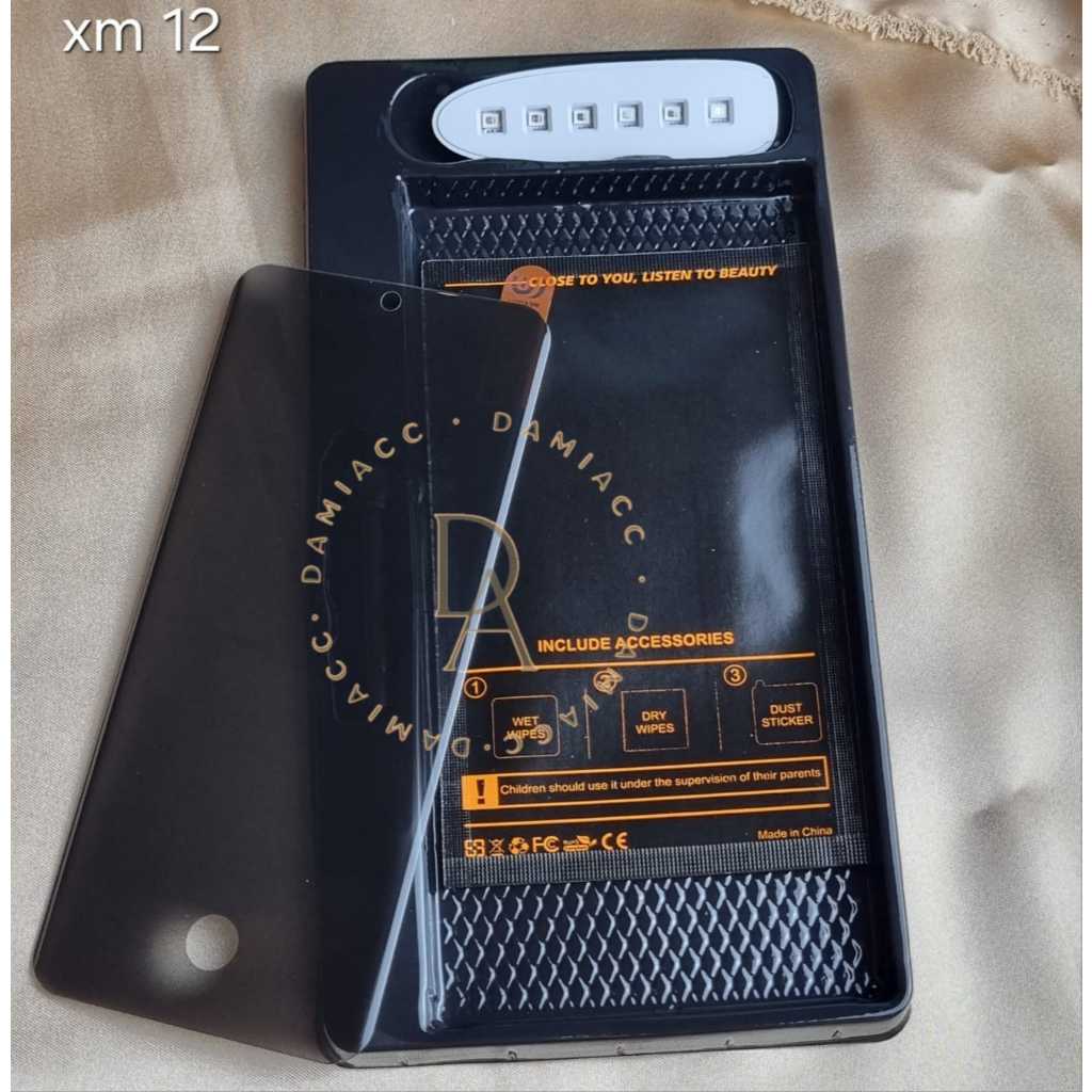 Tg UV spy redmi Note 13 Pro Plus Note 14 Pro Note 14 Pro Plus Mi mix 4 Mi 12 Mi 12 Pro กระจกนิรภัย U