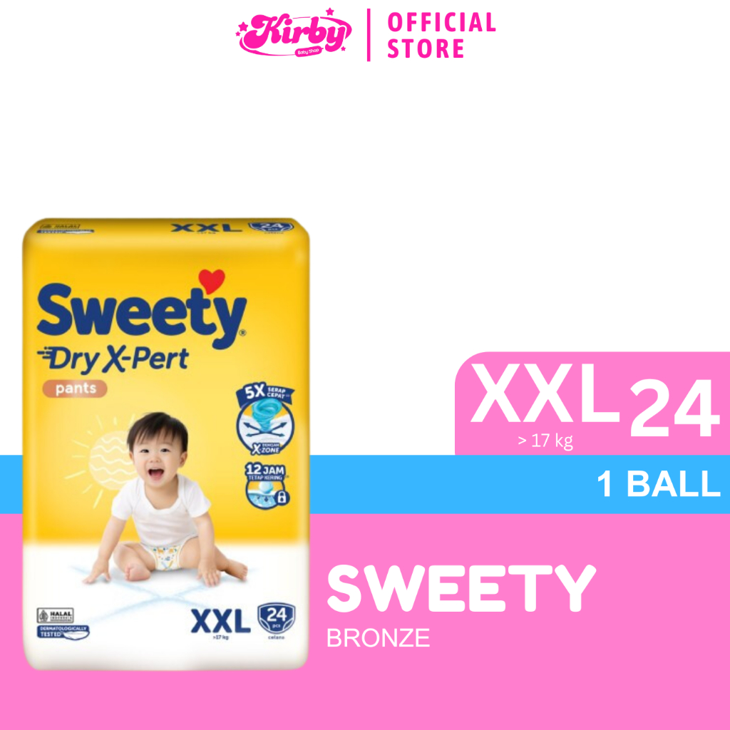 KIRBY - Sweety Bronze Comfort Pants Dry X-Pert XXL 24 1 Ball