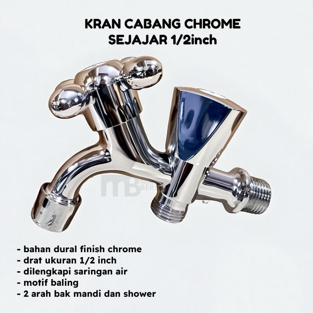 ก๊อกน้ํากิ่ง 2-WAY SPOT CHROME ใบพัด