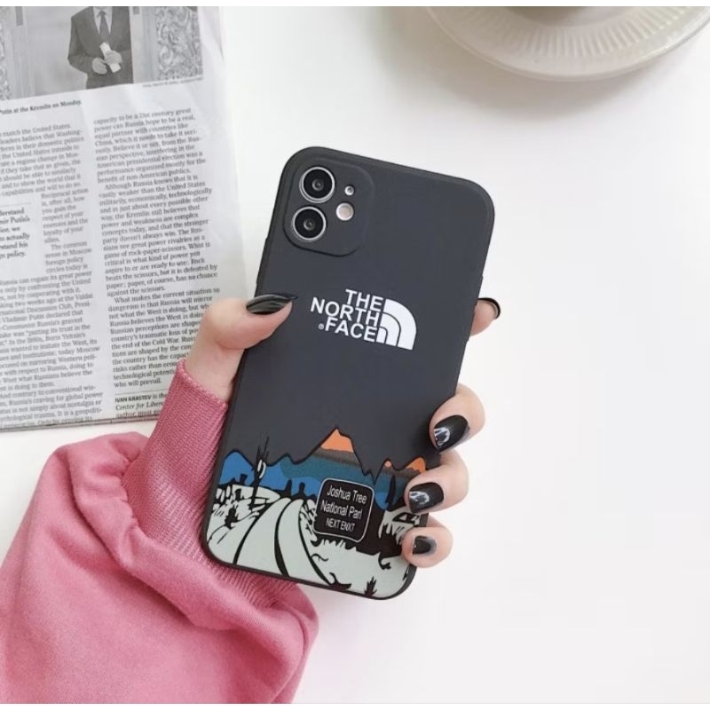 The North Face 12 Mini Silicone iPhone Casing Case