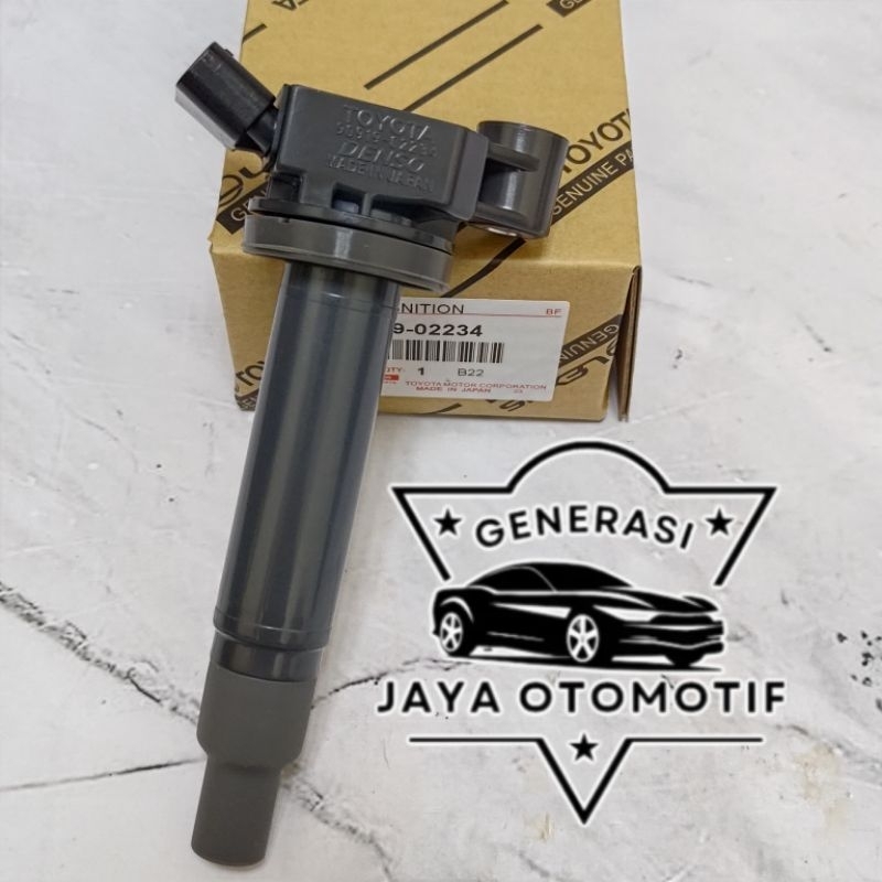 IGNITION COIL 90919-02234 TOYOTA CAMRY ALPHARD HARRIER 3000cc รับประกัน 1 เดือน