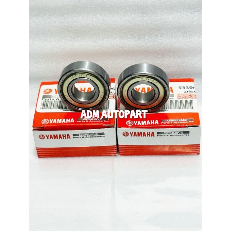 ล้อหลัง LAHER BEARING 6202zz 2PCH SET RIGHT LEFT YAMAHA VIXION R 155 - R15V2 - MX KING - XABRE - VIX