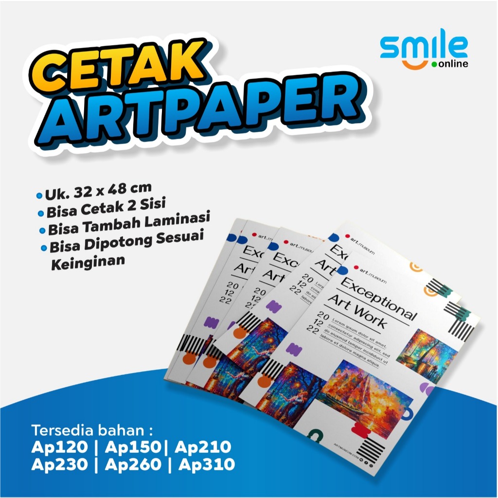 PRINT 260GR PREMIUM A3+ ARTPAPER สําหรับโปสเตอร์, PROMOTIONS, ETC