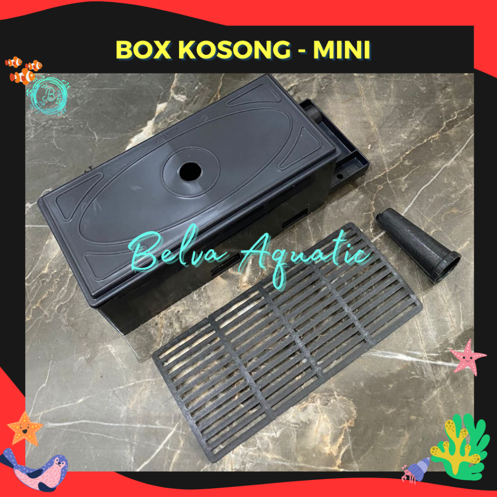 Nikita Star Box Mini Filter Box Empty Box Mini Aquarium TOP Filter EMPTY BOX AQUARIUM TOP FILTER AQU