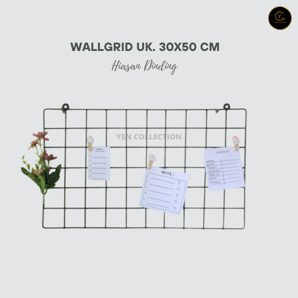 Yen Wallgrid Display ตกแต่ง 30x50ซม