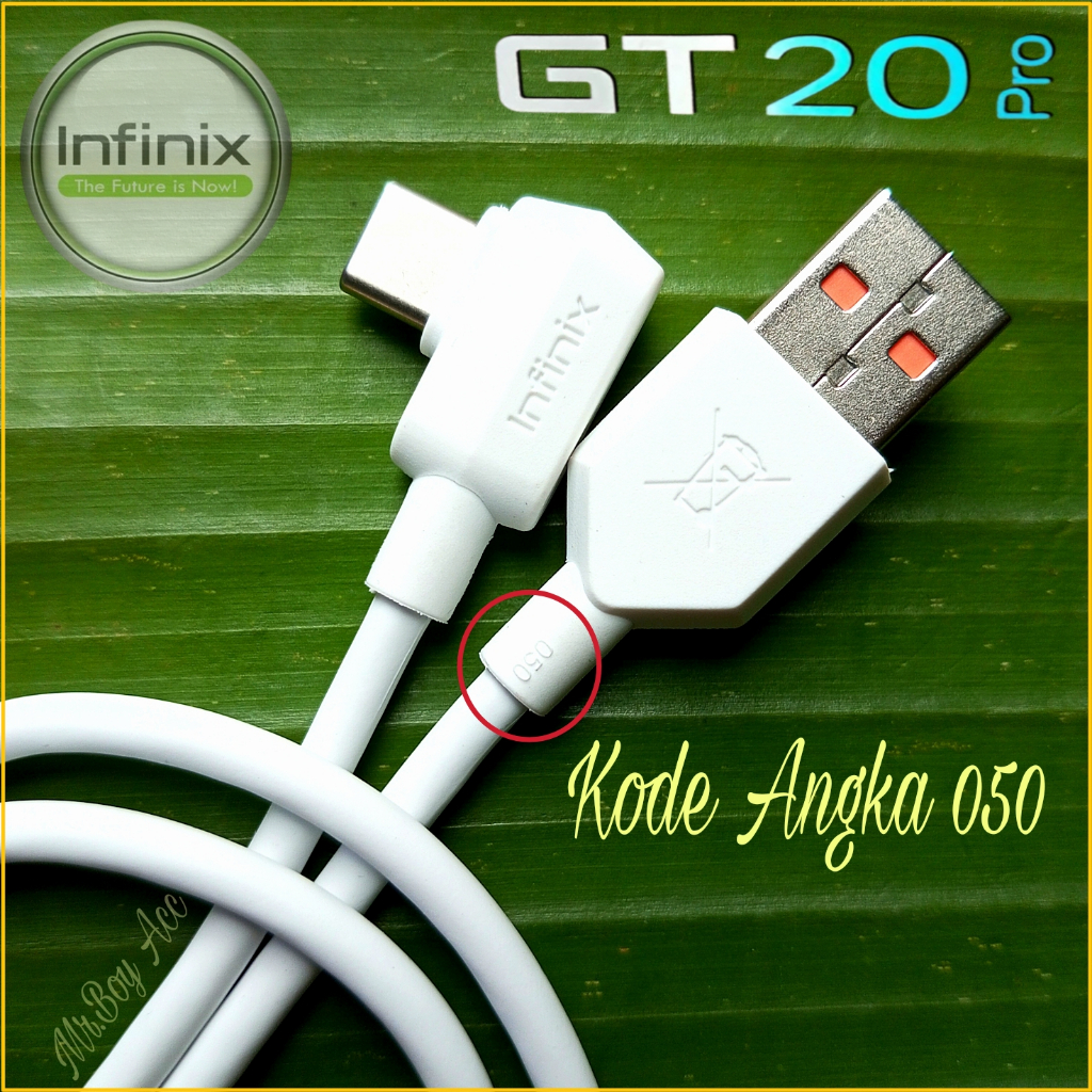 สายเคเบิลข้อมูล Infinix GT 20 Pro Super Charge 45W ดั้งเดิม Infinix อย่างเป็นทางการ