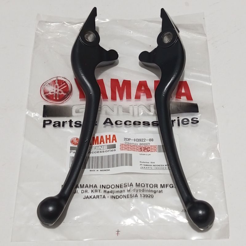 ชุดแฮนด์เบรค N-Max มือเบรคคลัช 1 ชุดขวา+ซ้าย Yamaha Black 2Dp