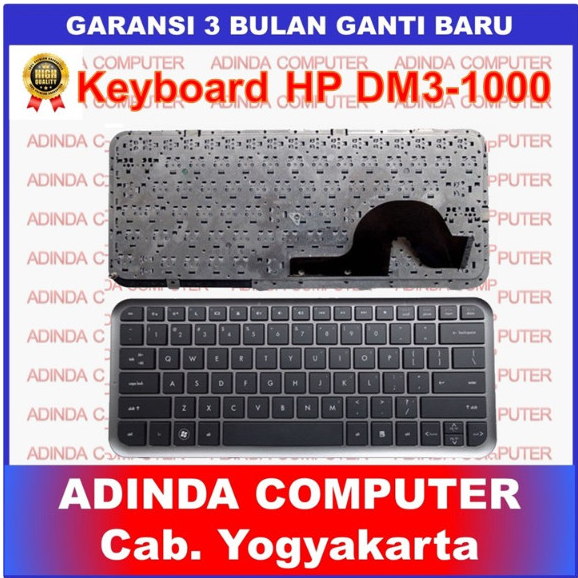คีย์บอร์ดเฟรม HP Pavilion DM3 DM3-1000