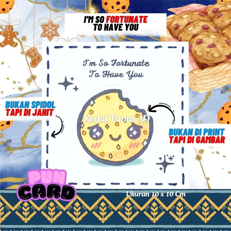 GREETING CARD / FEELING CARD / การ์ดของขวัญ (การ์ด PU - ทําด้วยมือ)