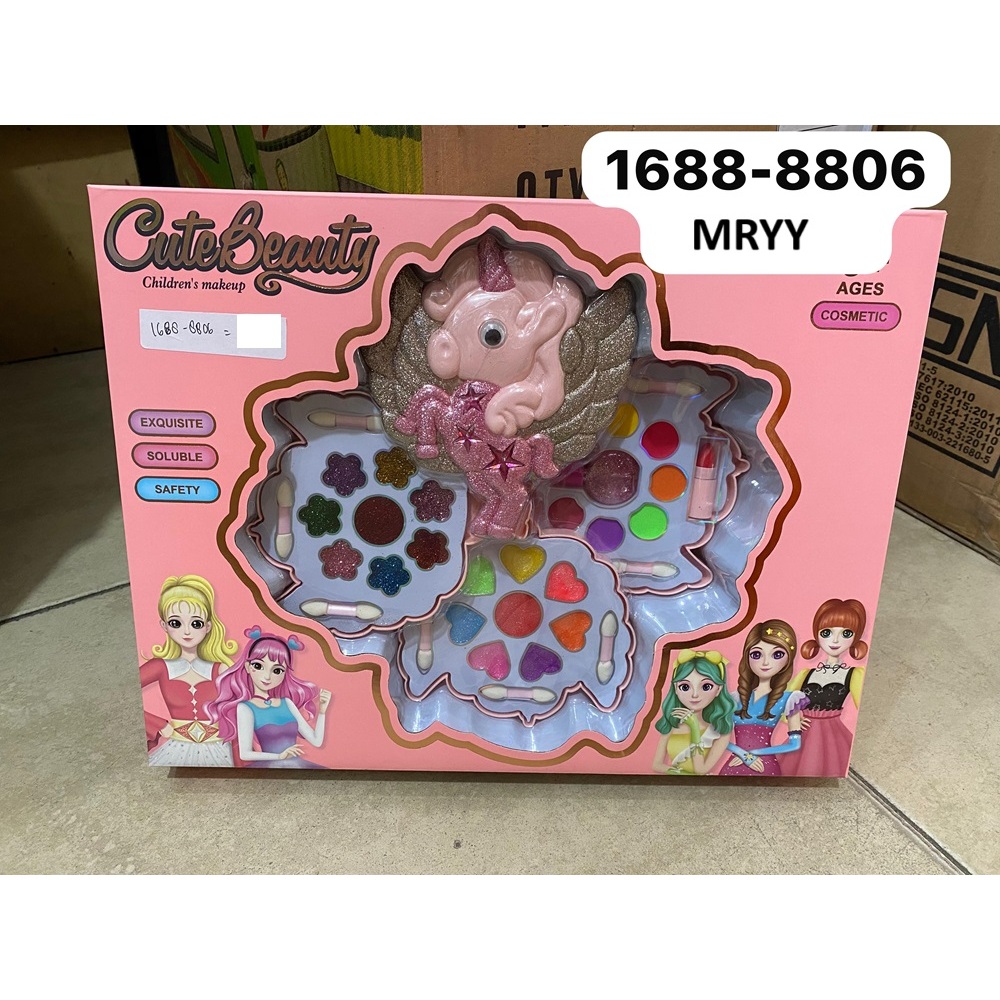 Pony shape make up ชุดของเล่น 1688-8806 ชุดอายแชโดว์แต่งหน้าของเล่นเด็กผู้หญิง