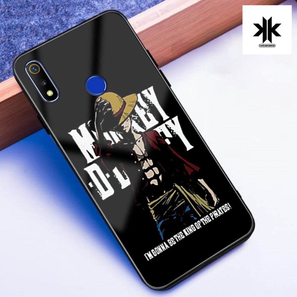 KK26 Softcase Glitter สําหรับ REALME 3 / 3 PRO Case Premium Camera Protector Softcase Glass Kaca Tok