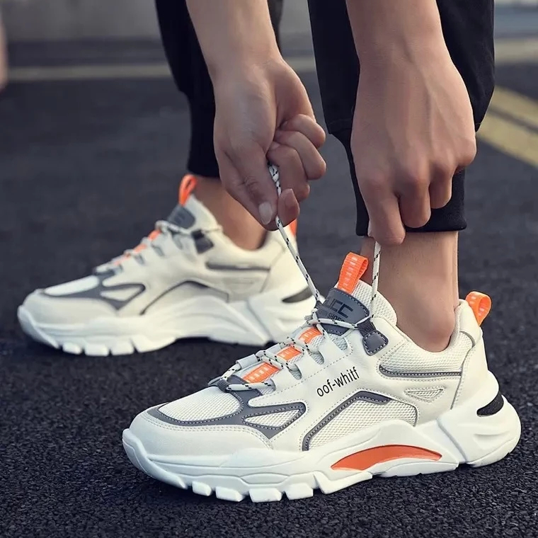 รองเท้าผ้าใบสปอร์ตแฟชั่นบุรุษรุ่นลิมิเต็ด oof-guc