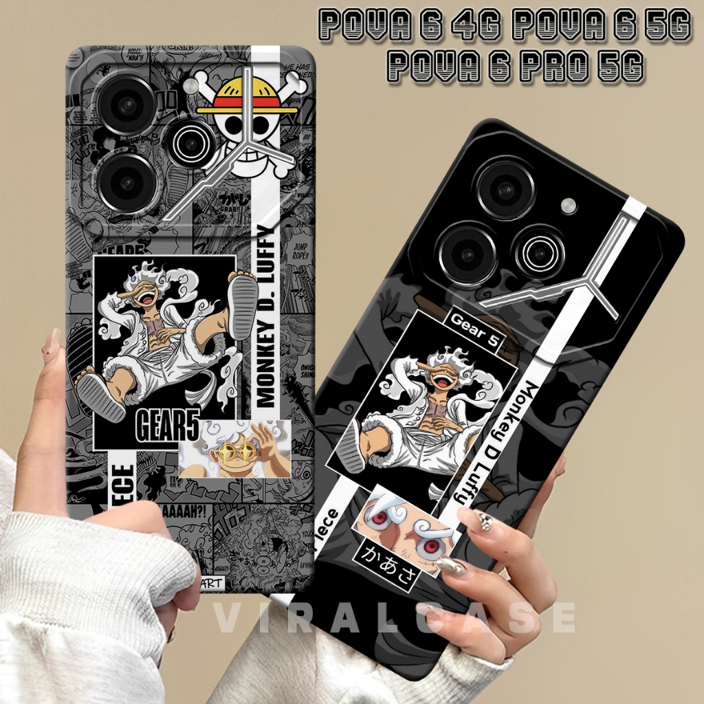 ซอฟท์เคส TECNO POVA 6 4G | POVA 6 5G | POVA 6 PRO 5G - Softcase ยืดหยุ่น - Pro Camera Protector - เค