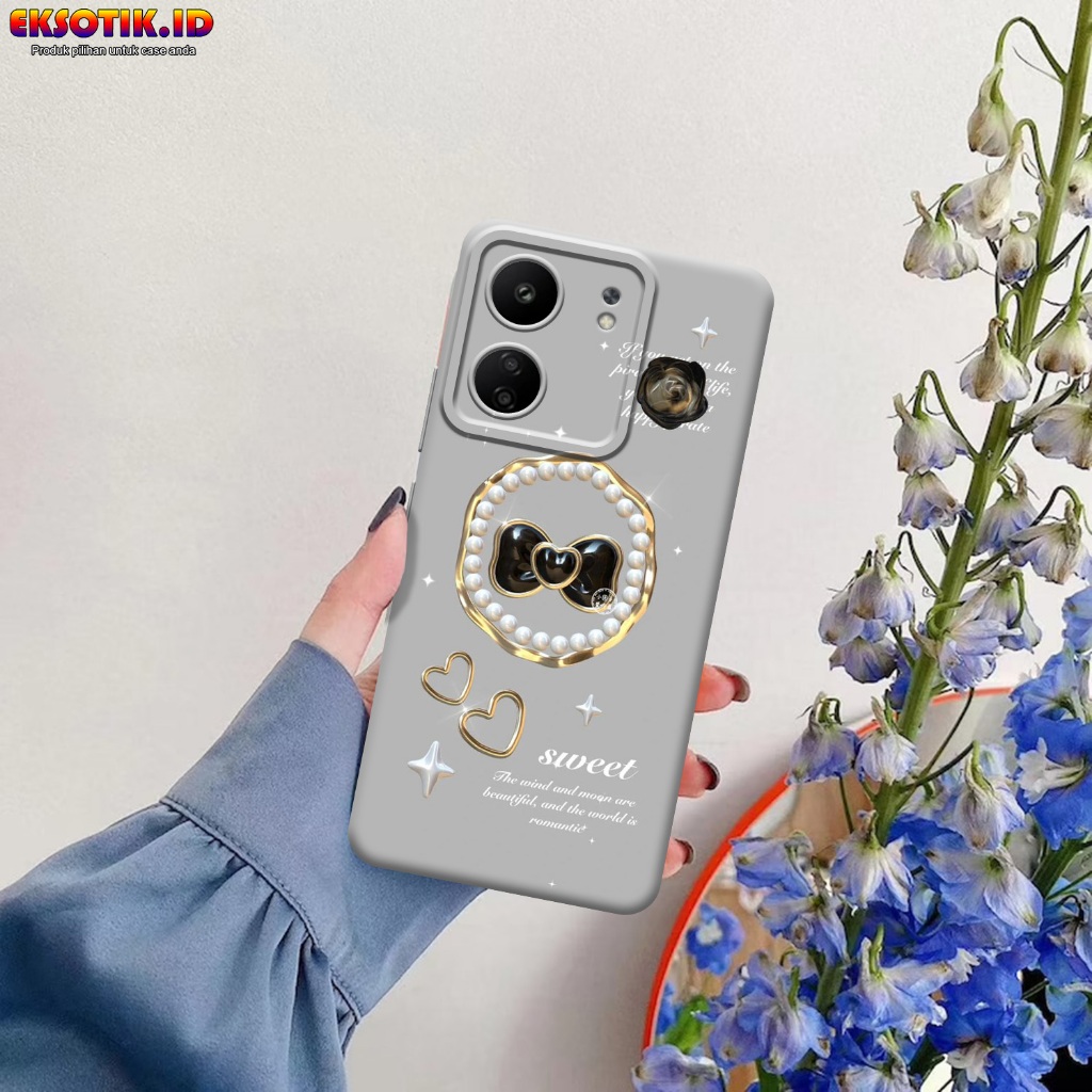 เคส Xiaomi Poco C65 - เคส Xiaomi Poco C65 - เคสแฟชั่น - Xiaomi Poco C65 Silicone - Cool and Cute Mot