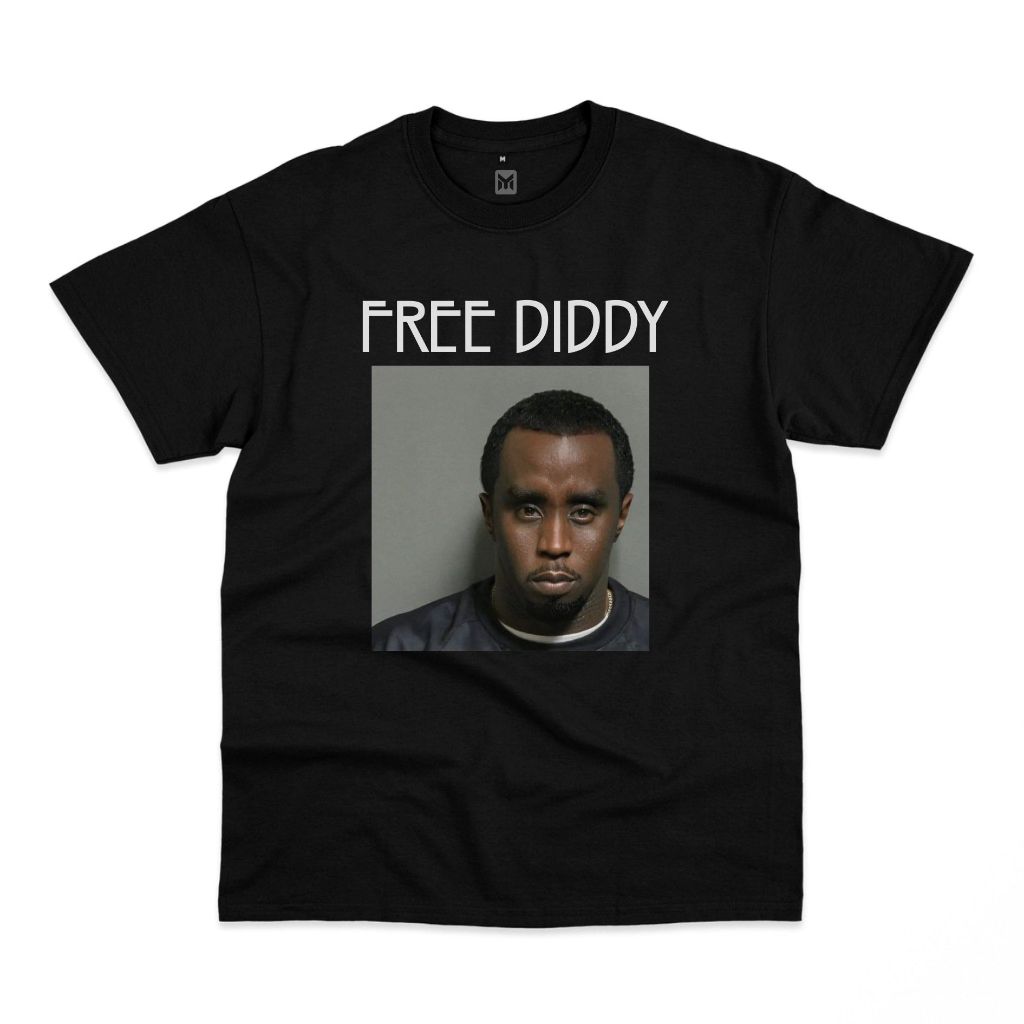 เสื้อยืด Diddy Distro ฟรี / P Diddy Case Black Tee