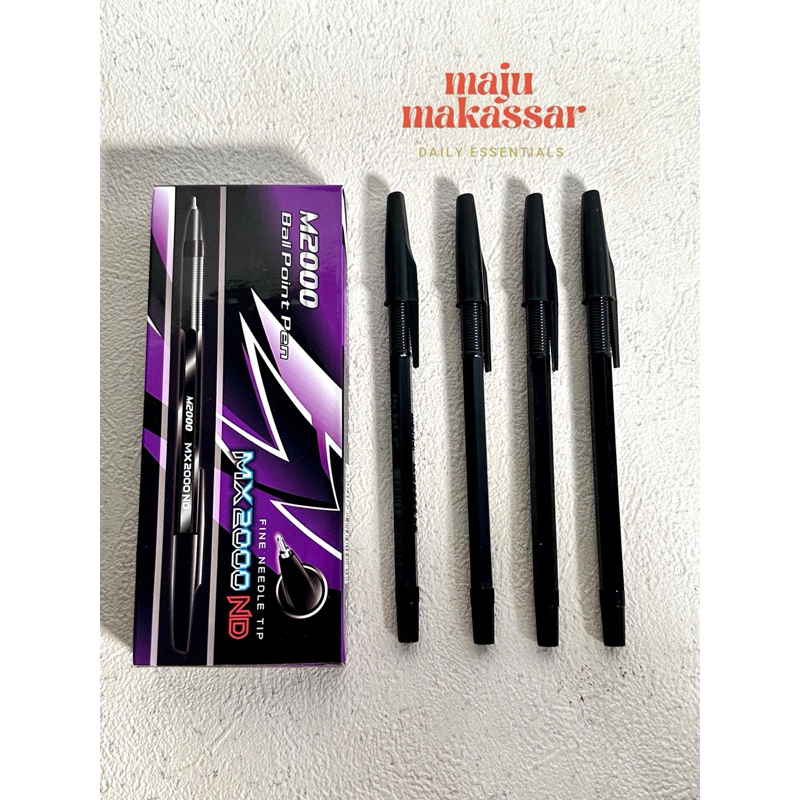 M2000 MX 2000 ปากกาลูกลื่น / M2000 ปากกาแต้มบอล (DOZEN / 12 ชิ้น)
