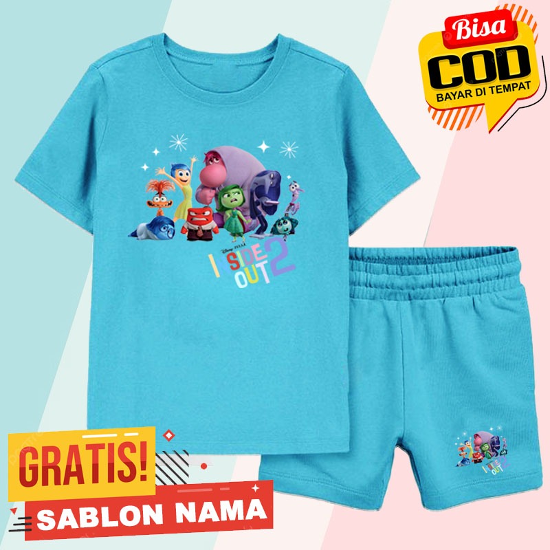 ชุดเสื้อยืด CHILDRENS พร้อม INSIDE OUT MOTIF 2
