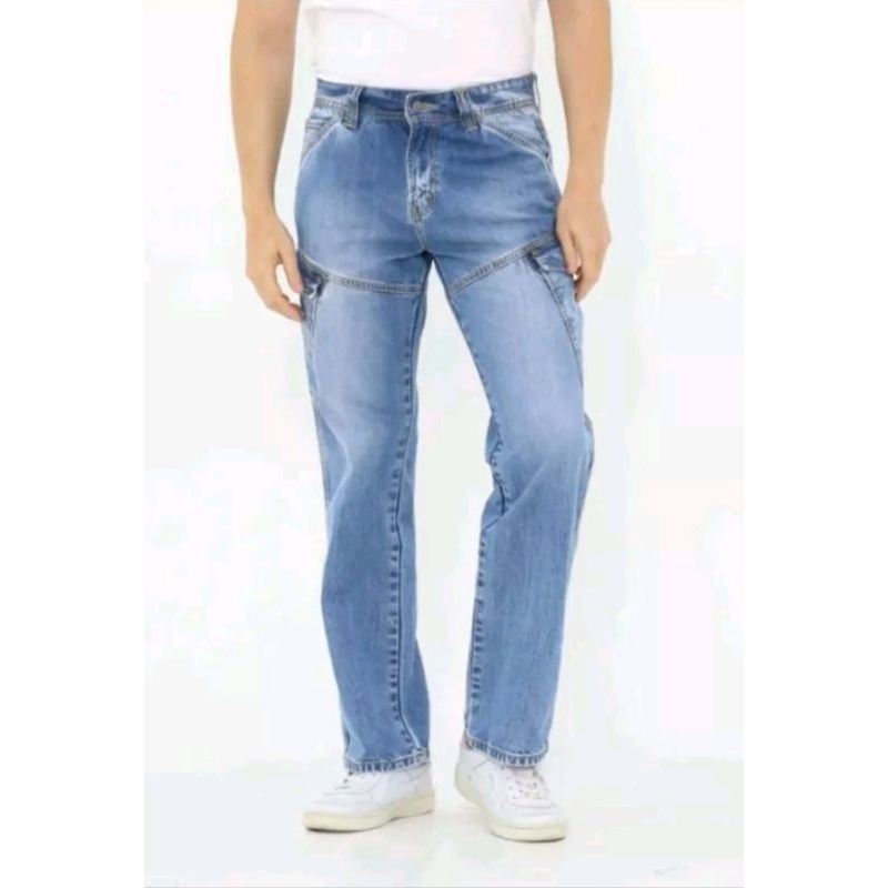 CARGO JEANS CRG 091/ 091 E/ 091 E1 LOIS DENIM CARGO PANTS