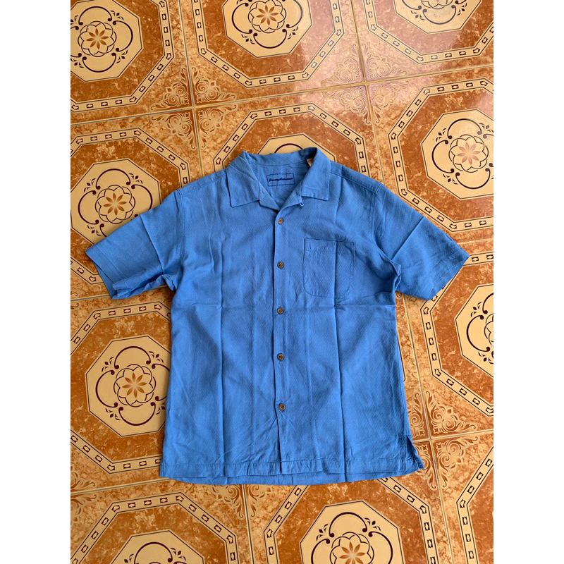 KEMEJA TSB เสื้อเชิ้ตคอปกเปิดผู้ชาย ไซส์ M