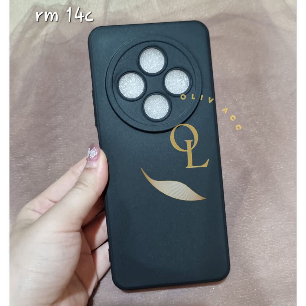 เคสนิ่มredmi 14c poco c75 Redmi 13 4g Redmi 13x Redmi 13c poco c65 poco f6 MacaronสีดํากรณีProสีดํา