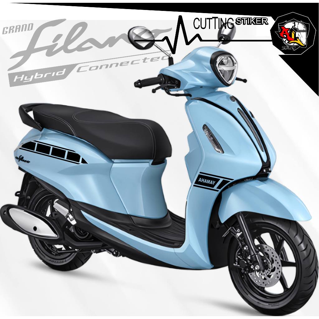 สติ๊กเกอร์ตัด/dripping FILANO/SC.462/สติ๊กเกอร์ญี่ปุ่น/SIMPLE LINE STRIPING/ FILANO BODY LIST/BIKE S