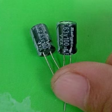 Elco 63v 100uf เดิม*